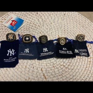 NY Yankees replica World Series Rings